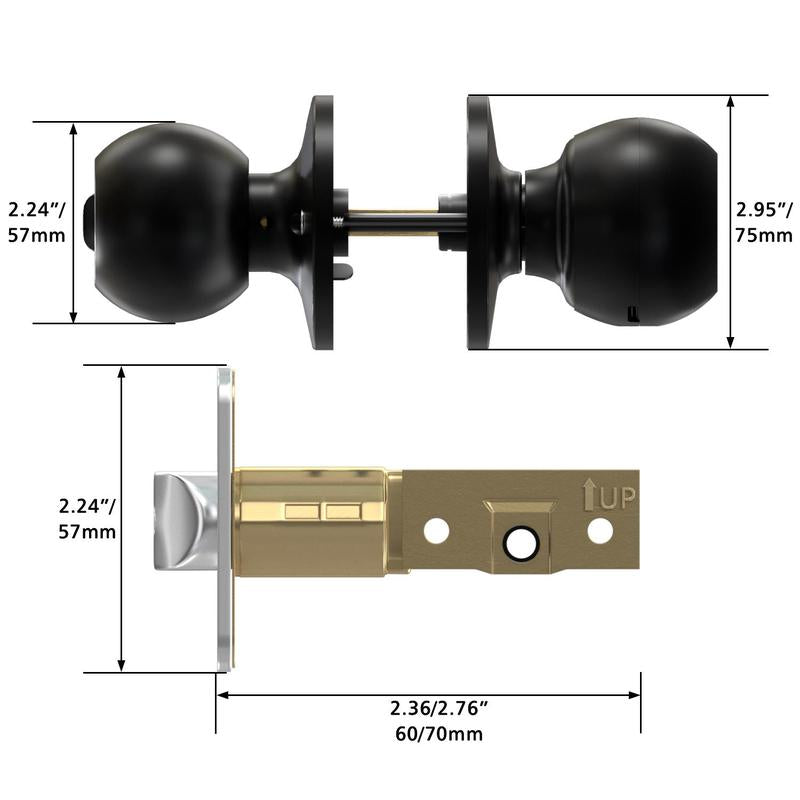 Fall CIEPOJIT Fingerprint Soor Lock, 1 Count Smart Door Knob with App/Keypad, Keyless Entry Smart Lock, Biometric Lock Great for Room, Garage, Apartment, Room Accessories, Stocking Fillers Gift