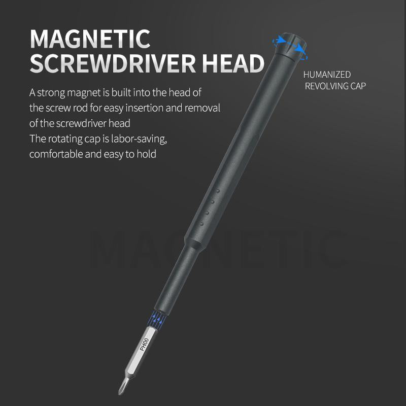 Ultimate 44 in 1 Precision Screwdriver Set - Magnetic S2 Alloy Steel Bits with Hidden Storage for All Your Appliance Repair Needs