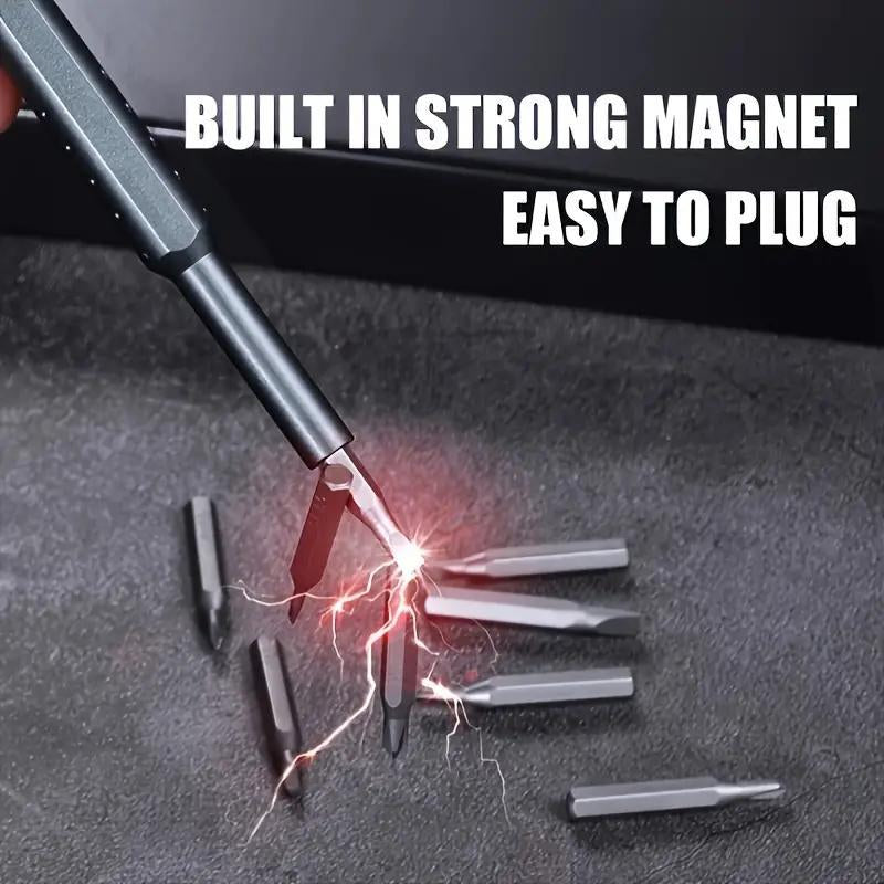 Ultimate 44 in 1 Precision Screwdriver Set - Magnetic S2 Alloy Steel Bits with Hidden Storage for All Your Appliance Repair Needs