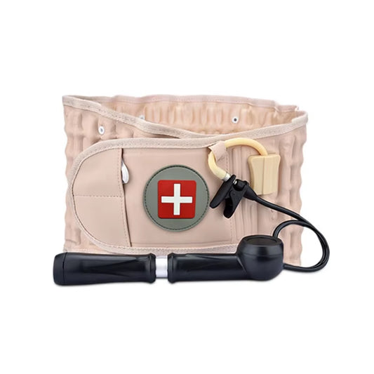 Inflatable Waist Brace Waist Fixed Belt Traction Belt Suitable for Male and Female Adult Lumbar Spine Air Traction Device