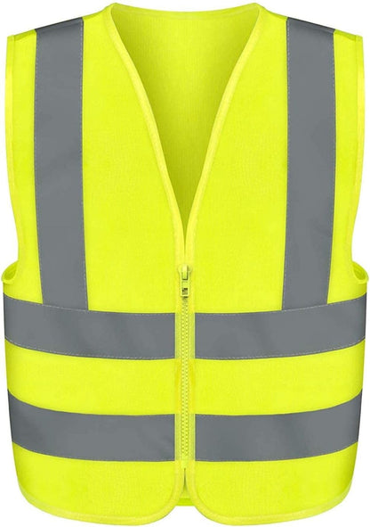 High Visibility Safety Vest ANSI Class 2, No Pocket