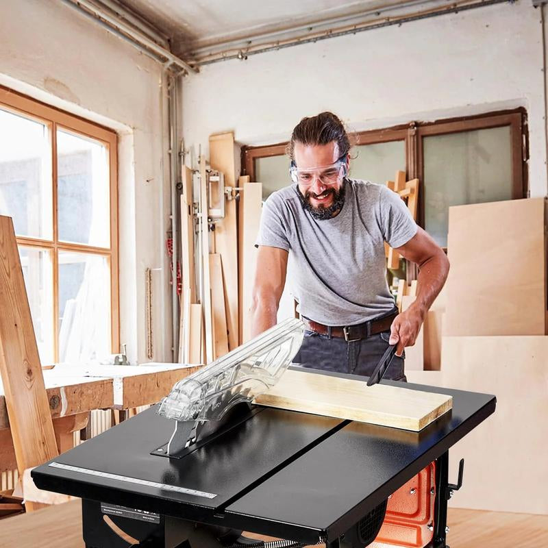 Unlock Your Woodworking Potential with the GARVEE Portable 8-Inch Table Saw - 3576RPM Cutting Speed, Precision 24T Blade, and Superior Dust Collection!
